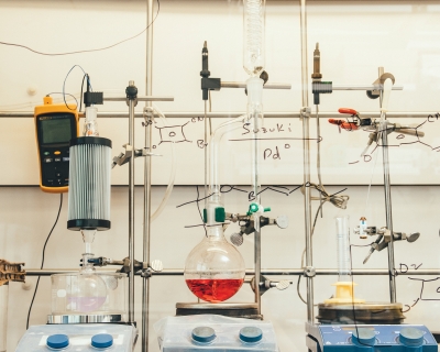 Equipment is seen at the Yale University Lab in New Haven, Connecticut. August 26, 2019. George Etheredge/Bloomberg/Getty.